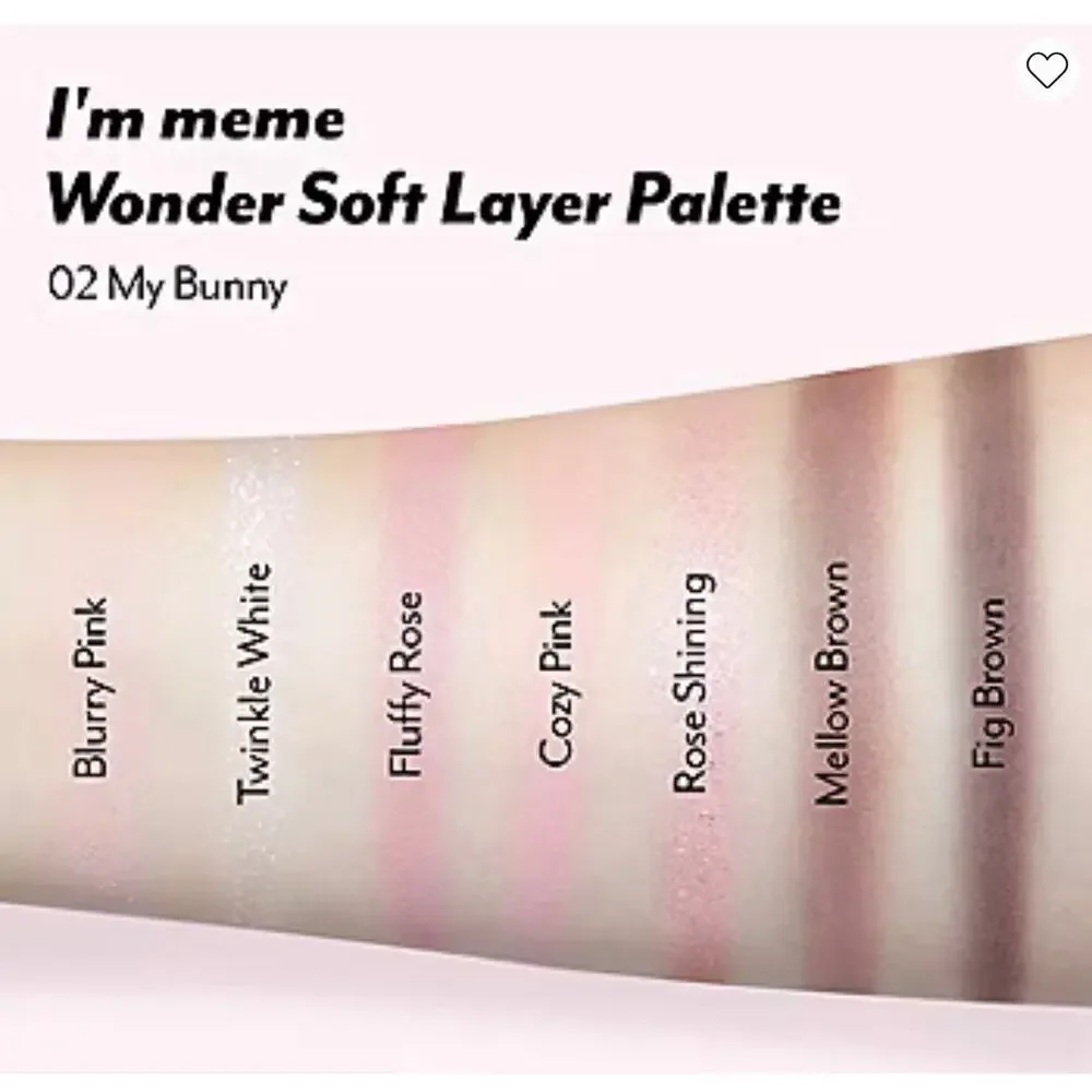 I'm meme Wonder Soft Layer Palette - My Bunny